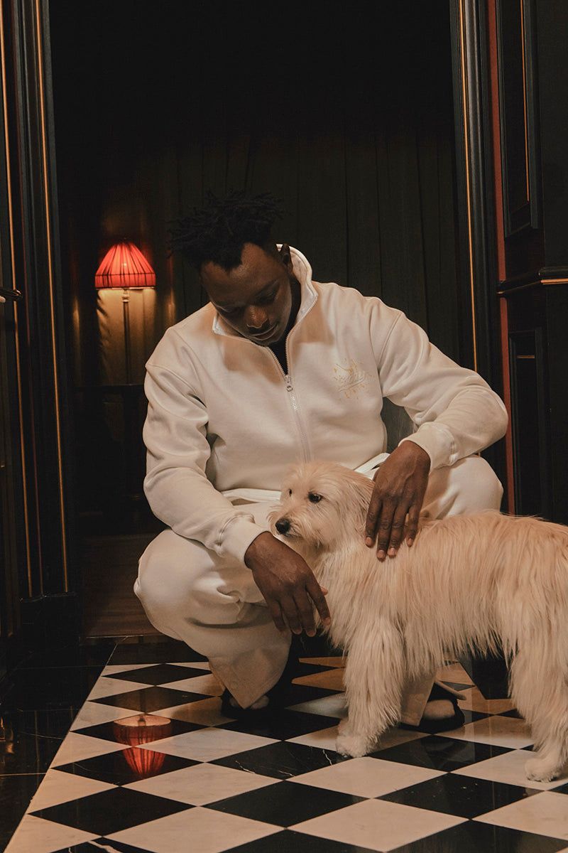 PACINO TRACK PANTS (WHITE)