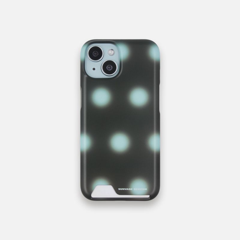 sunvase service(サンベースサービス)の「SUN DOT CASE_BLACK (matte card hard)(Smartphone Accessories)」