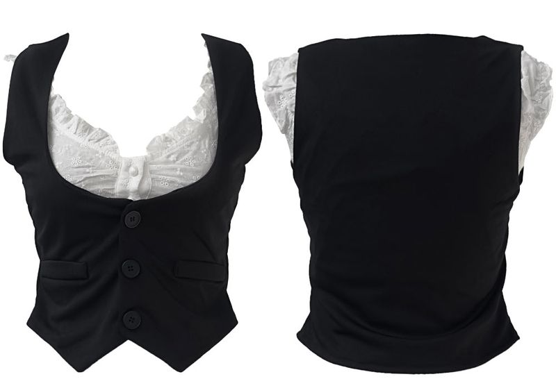 cupid layered vest
