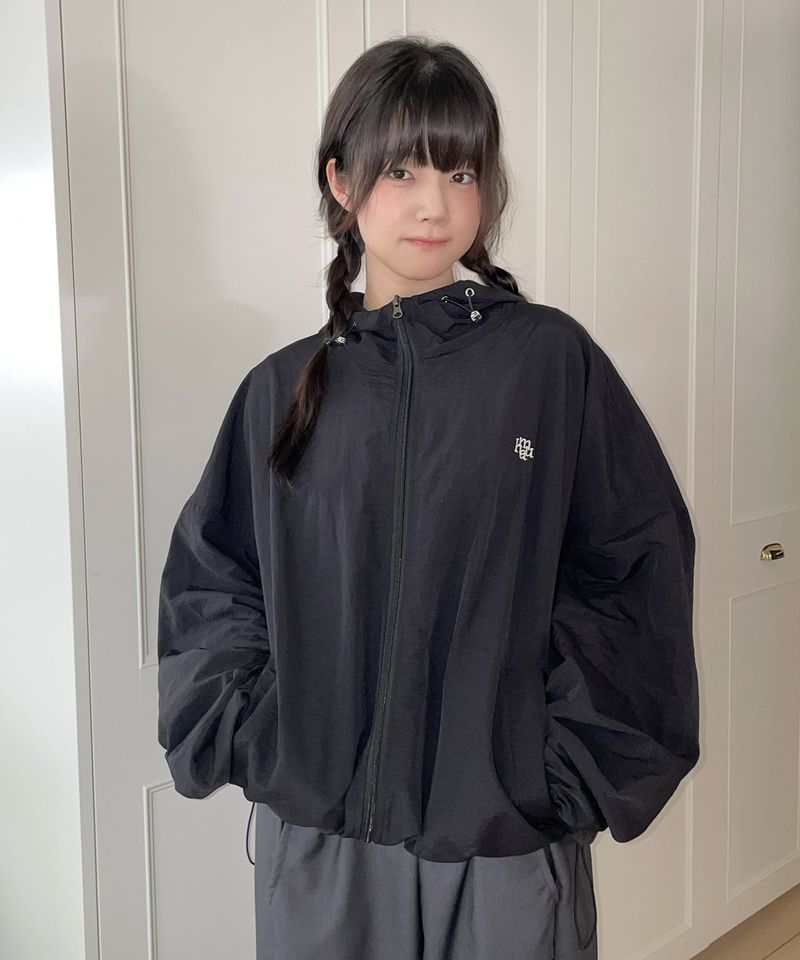 STITCH LOGO WINDBREAKER JACKET
