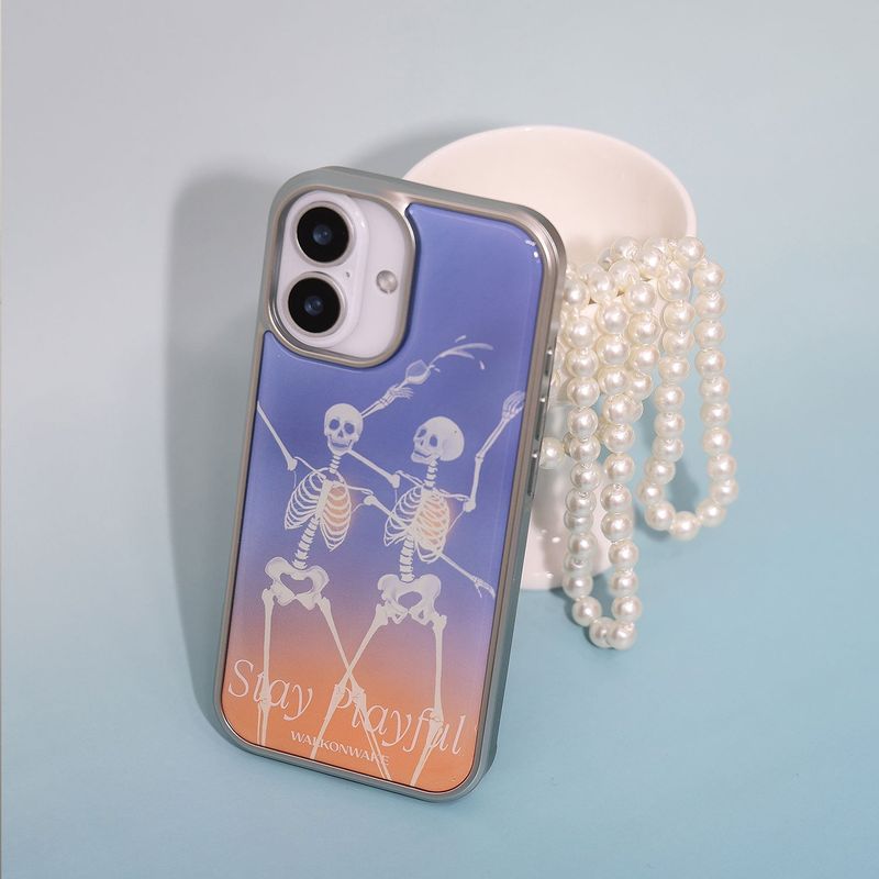 [Epoxy silver]Bone case