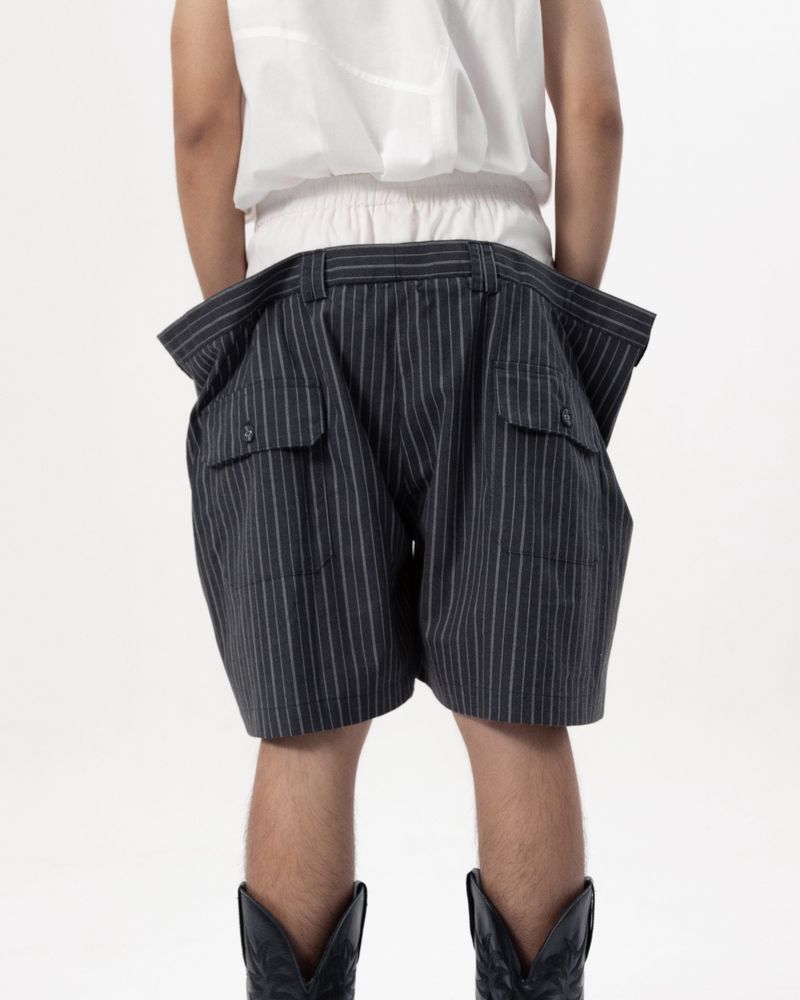 PEDESTRIAN LAYERED SHORTS