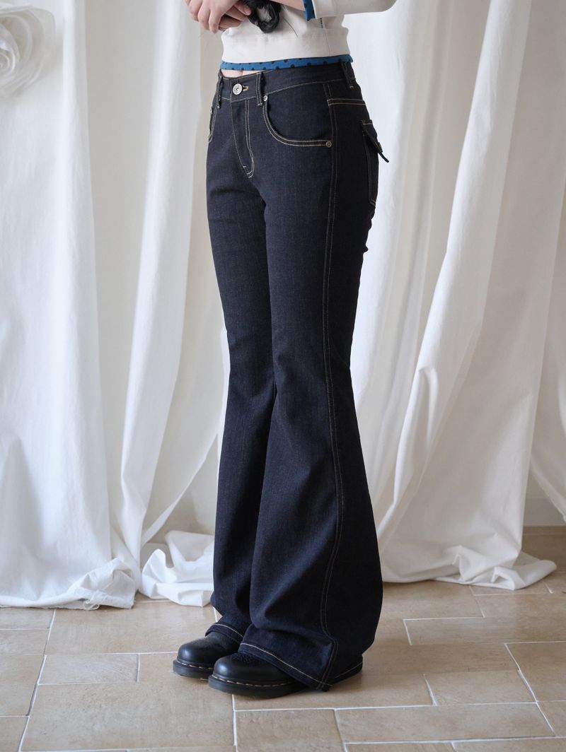 NON-FADE BOOTCUT DENIM PT TRUE BLACK