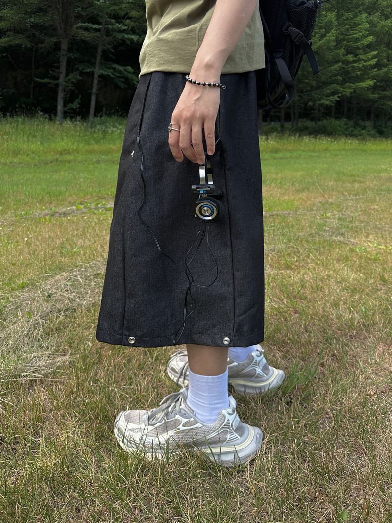 Fold Jeans 8-part Bermuda Pants 2C