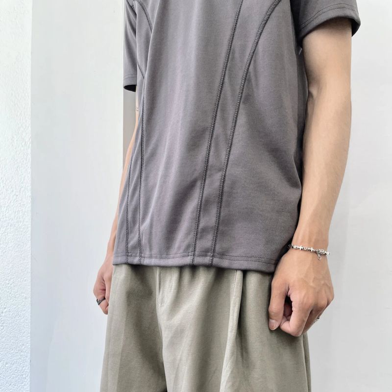 Articulated Seam Fitted Tee