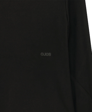 Mock Neck Tee / Black