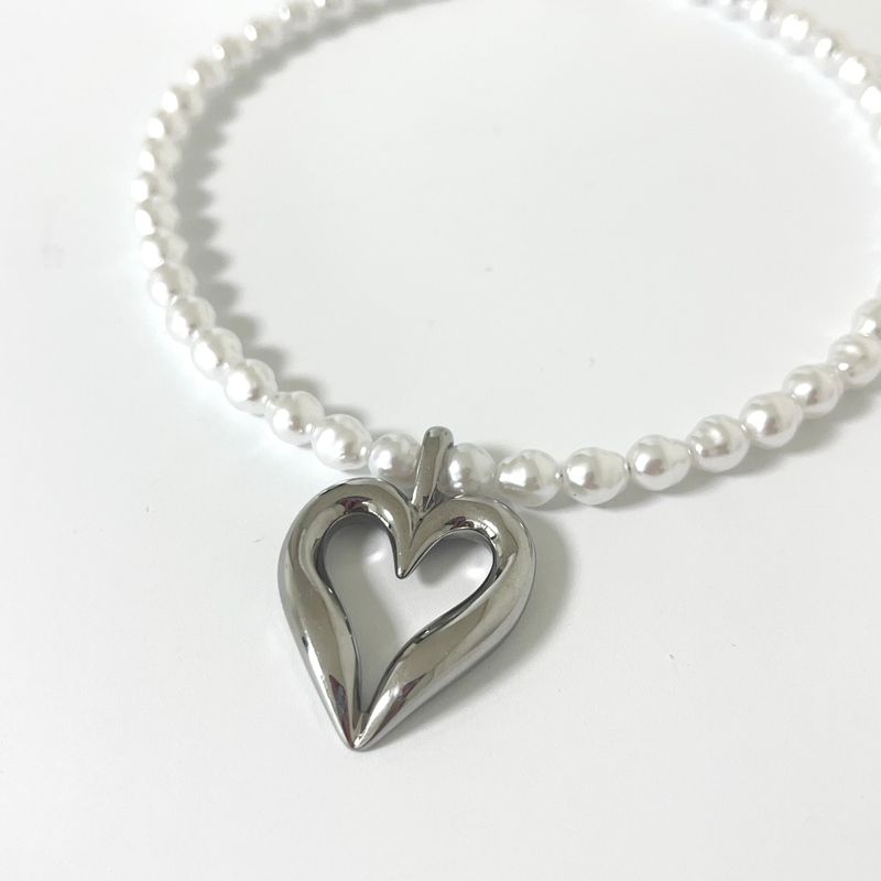 MADE jumbo white necklace