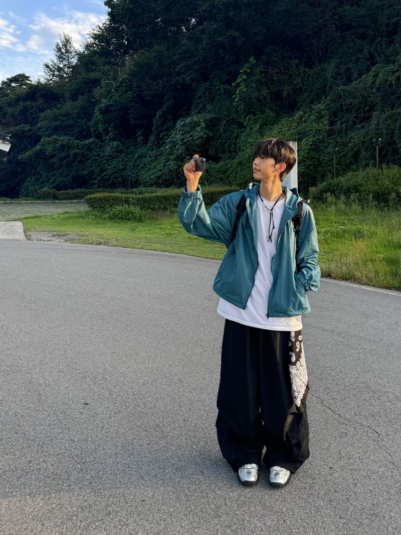 Nylon Low Cargo Pants (2 colors)