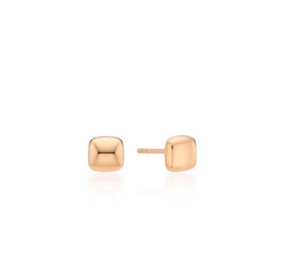 26SS★ H Edition Silver Pillow Earrings