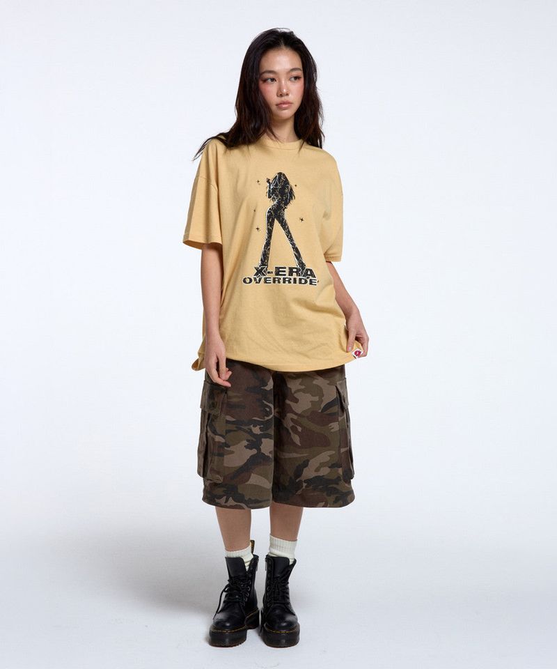 X-ERA OVERRIDE TEE / MUSTARD