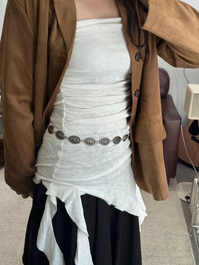 SLUB UNBALANCE DRESS