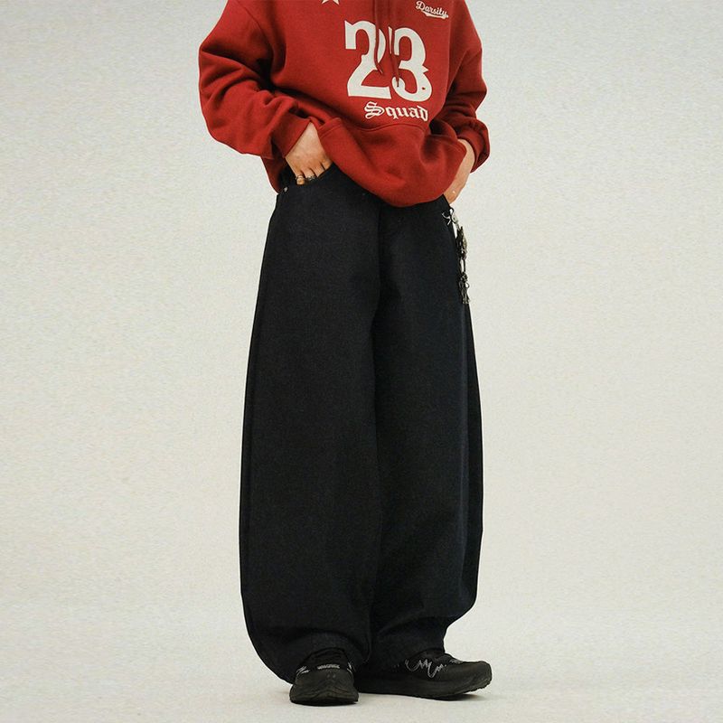 SEMIKAJI（セミカジ）の「OF Non-Fade Curved Denim Pants（Pants）」
