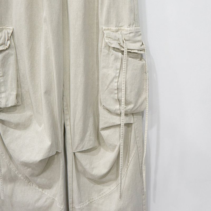 Rope Washing Cargo Pants