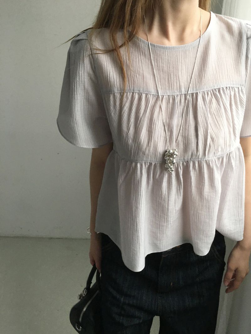 Tulip puff Blouse