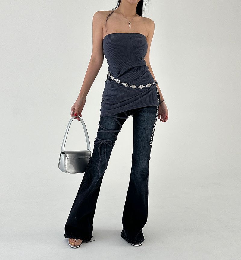 Delight-J(ディライトジェイ)の「blue dark blue bootcut jeans(Pants)」
