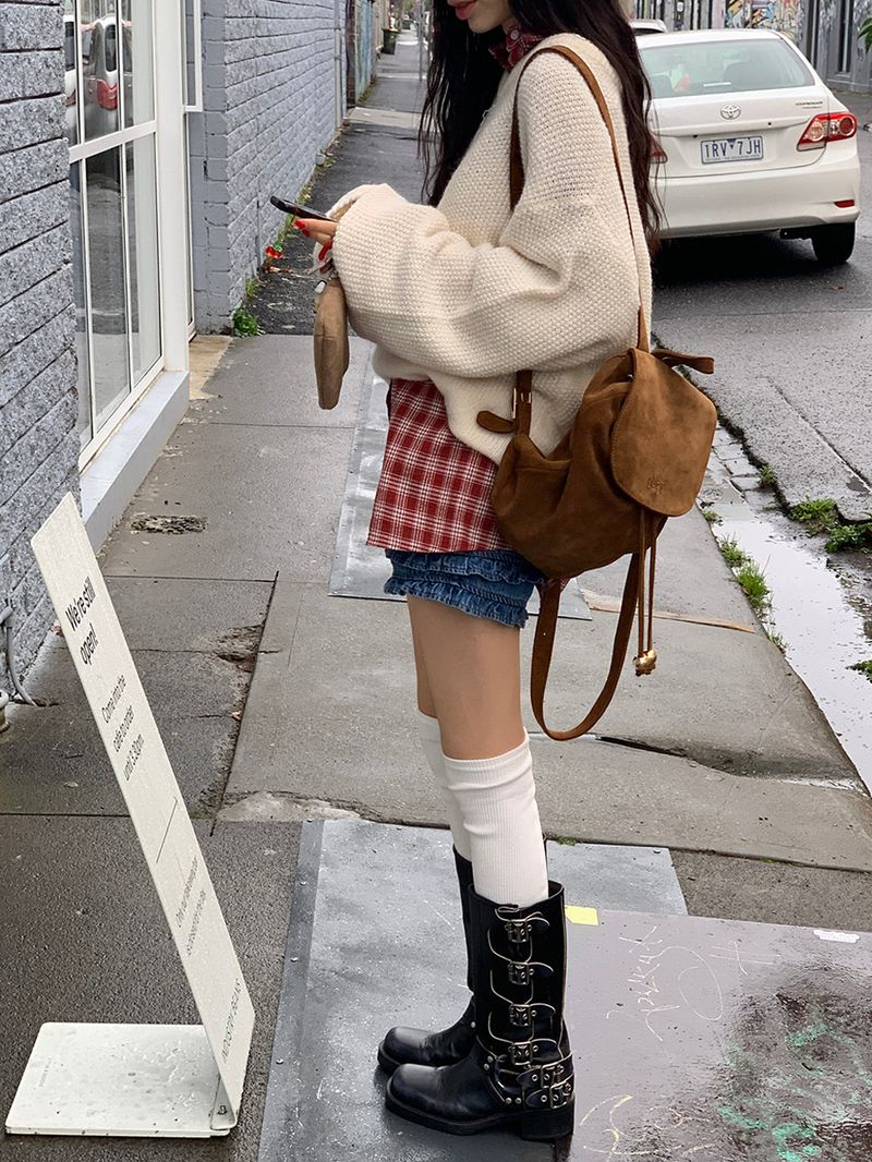 [MADE] Mohalf Tartan Checkered Shirt
