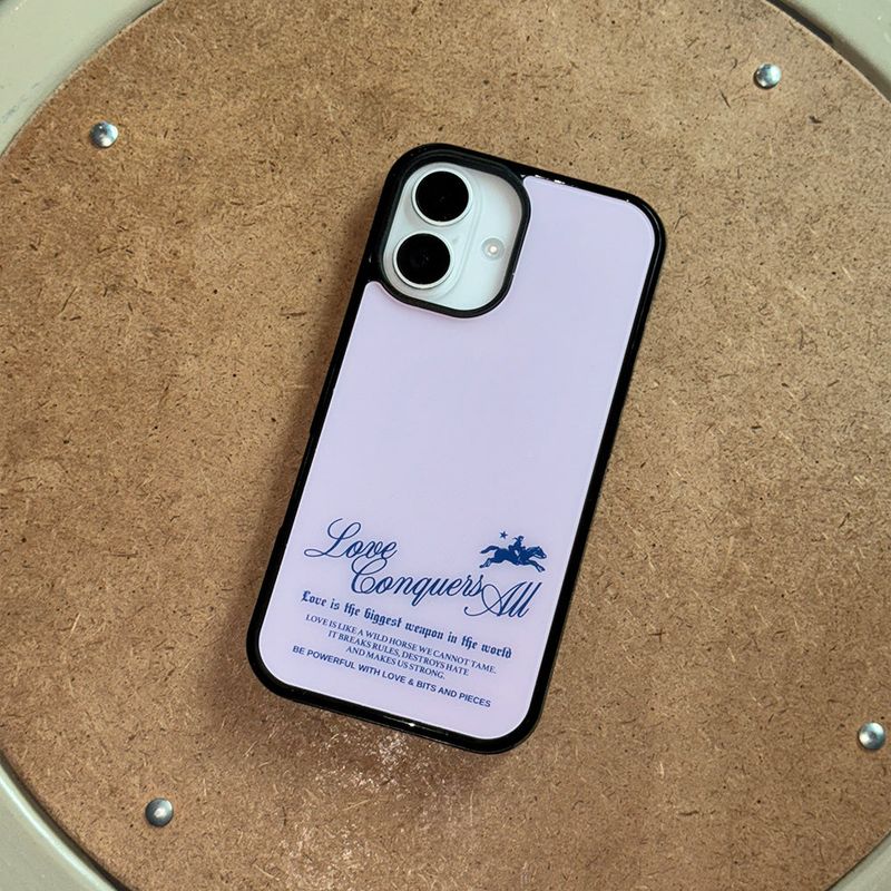 West dream glass case (pink)