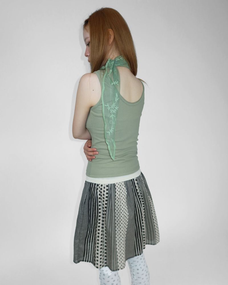 MOMENT PATCH MIX SKIRT