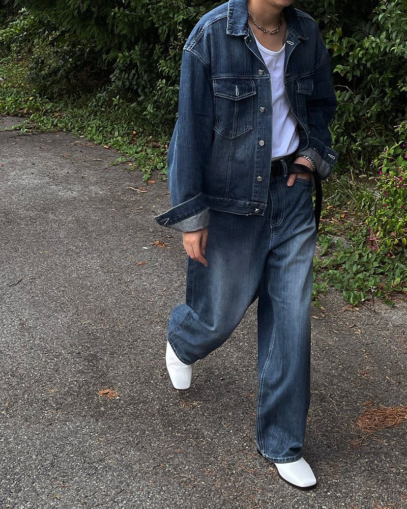 MG722 Rain Fabric Washed Pants (2 colors)