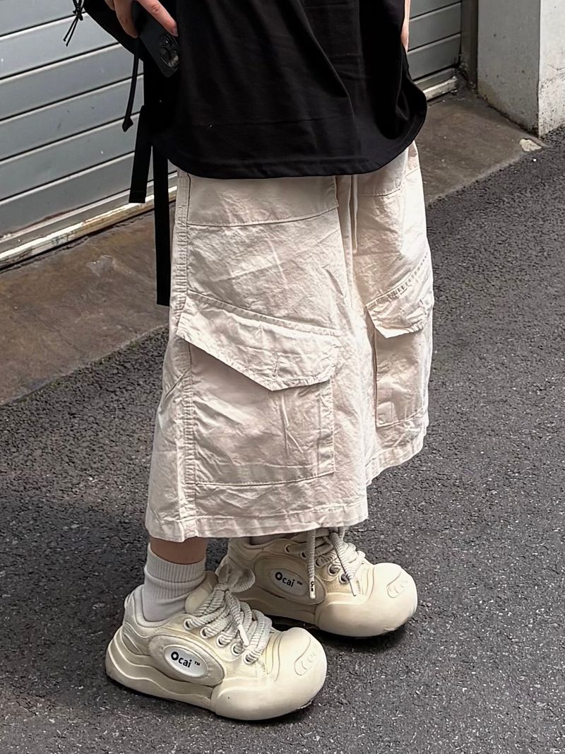 PEARCLAN（ペアクラン）の「フェザー カーゴ バミューダ パンツ（パンツ）」