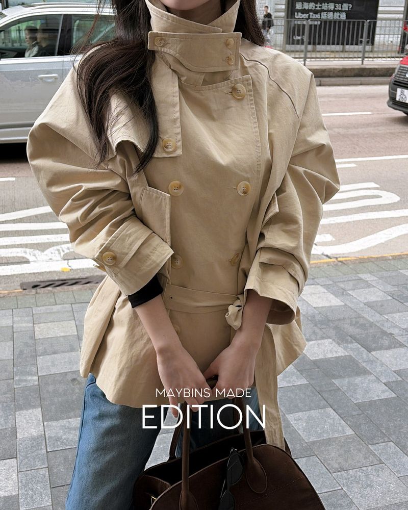 [MADE] Bien Middle Trench Coat