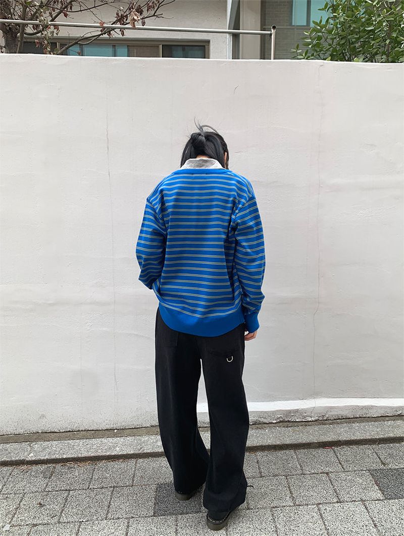 SS STRIPE CARDIGAN (3C)