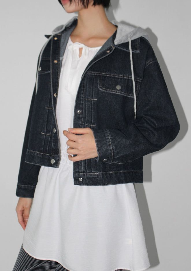 2-WAY HOOD TRUCKER JACKET