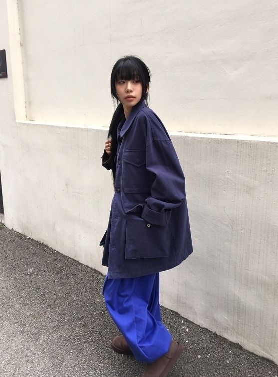 Enya Vintage Over Fit Work Jacket