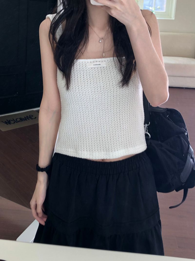 Ripple Knit Sleeveless (3 colors)
