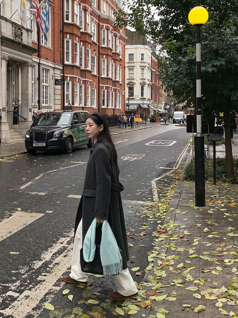 [MADE] Elton Stitch Wool Handmade Long Coat