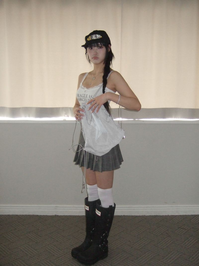 Star gym sack _ light grey