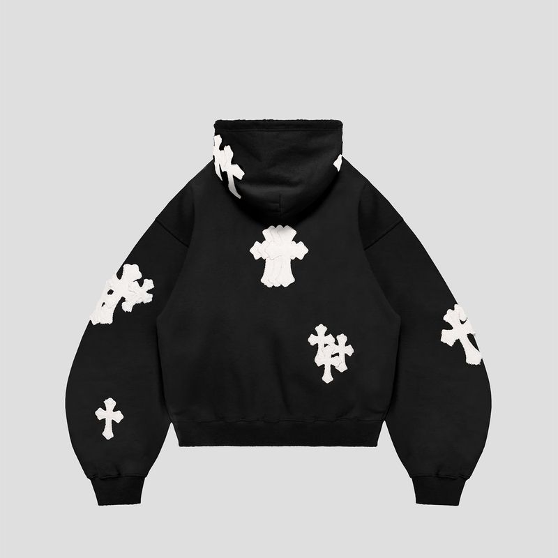 PARAGRAPH CROSS HOODIE