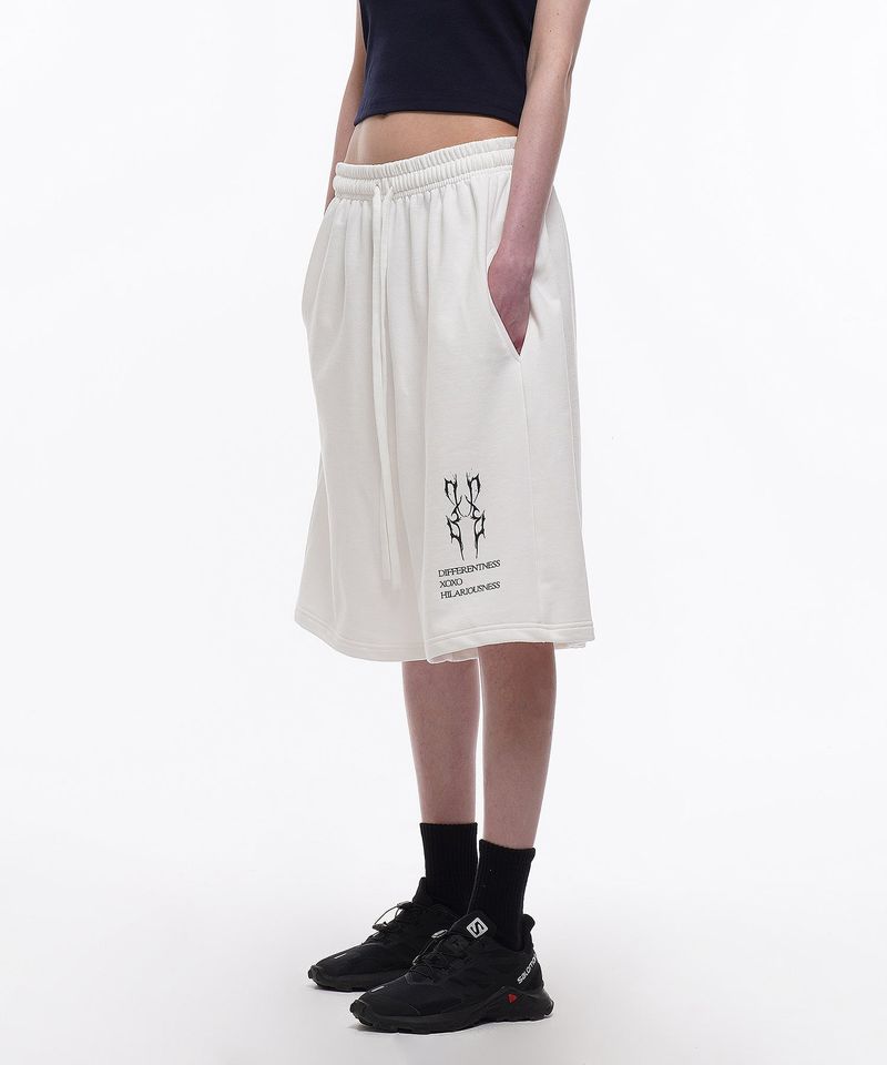 THUNDER LABEL PRINTING HALF PANTS