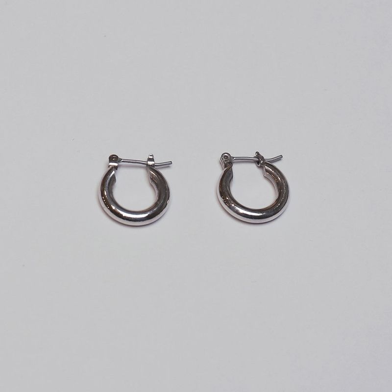basic hoop earring