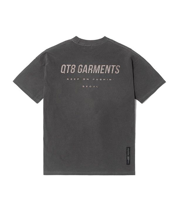 LB Pigment Simple Logo Tee (Charcoal)