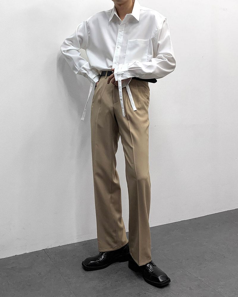 OA Deutsche Two Tuck Wide Slacks (3 colors)