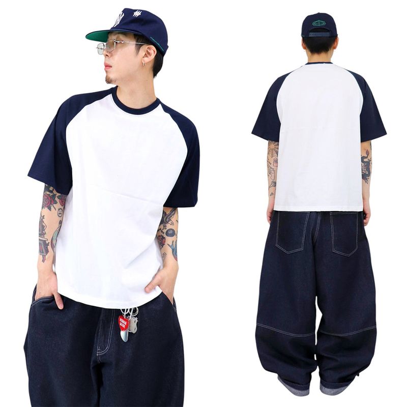 Basic Raglan Short-Sleeve T-Shirt