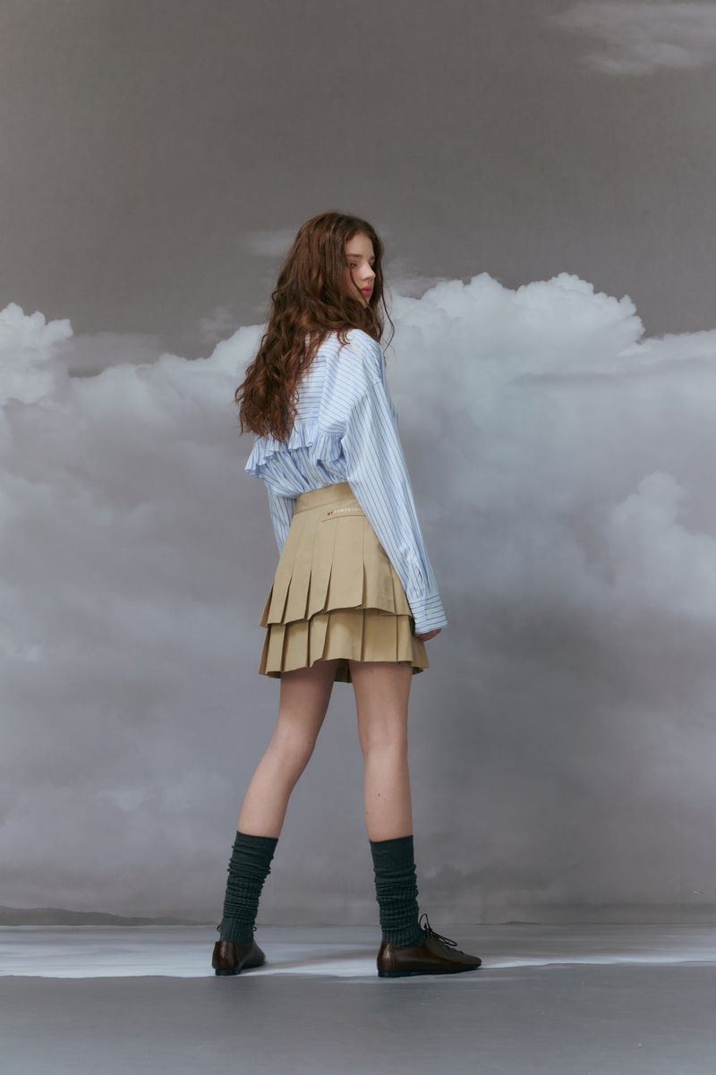 Pleats skirt
