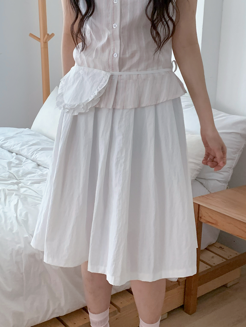 Sarah Midi skirt & bag set