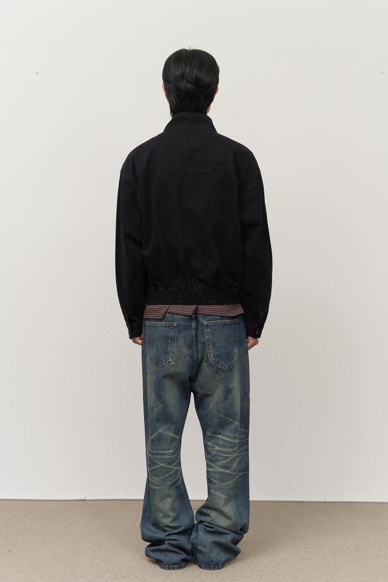 Flask Crack Denim