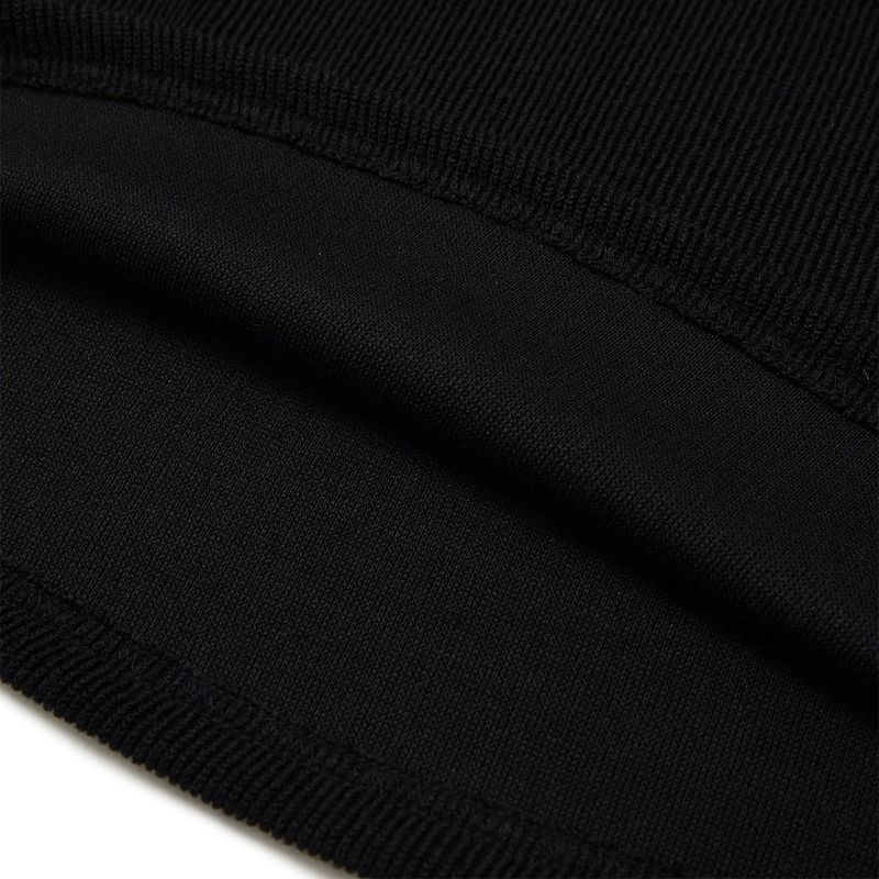 ヘイリーリボンニットスカート / Haley Ribbon Knit Skirt [BLACK]