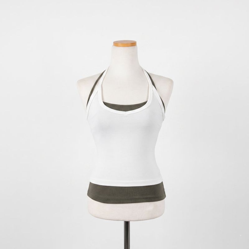 Lenin Layered Halter Sleeveless Set