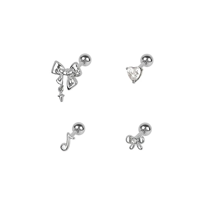 [SET] Sweet Melody Ribbon Piercing