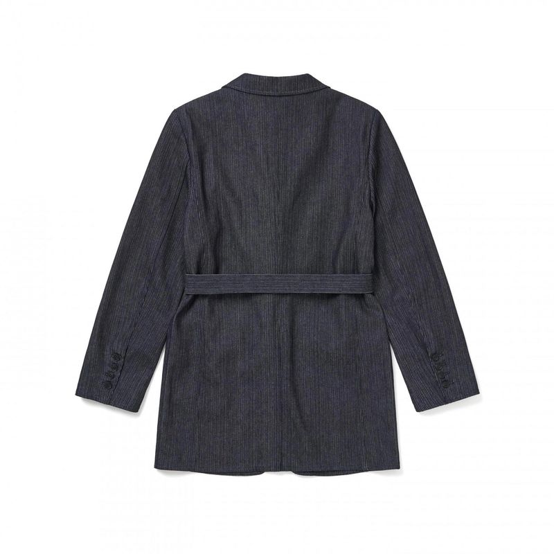 BELT DENIM BLAZER (LEBSSJK5068)