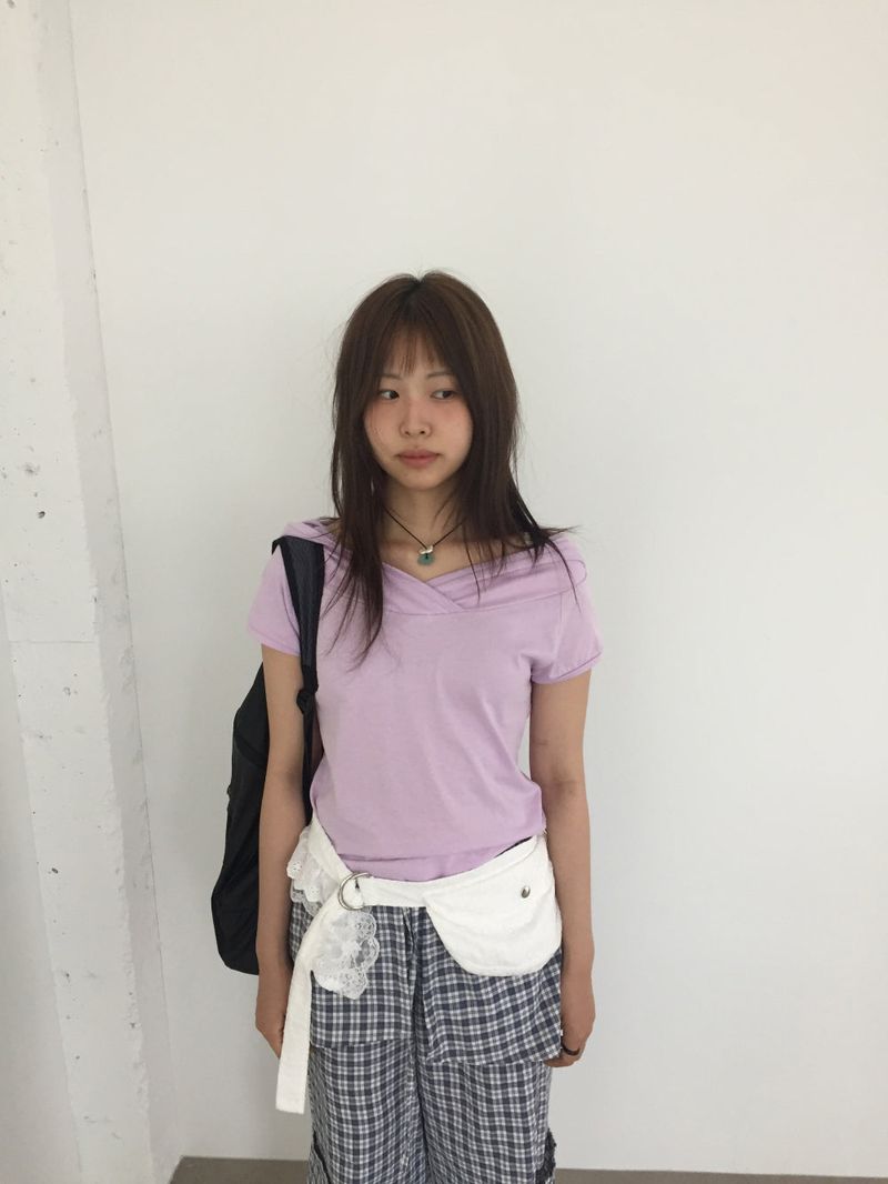 DUGGY（ダギー）の「レースハーフムーンベルトバッグ (2color)（バッグ）」