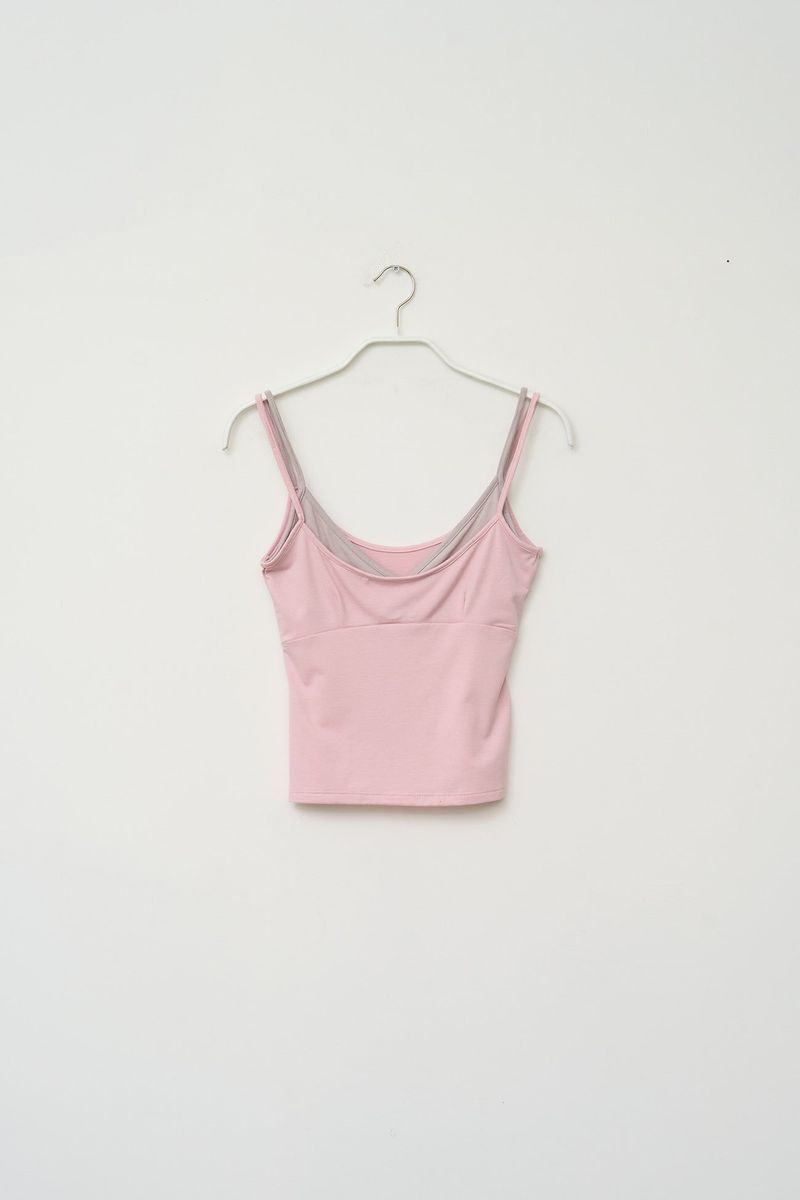 (W) Poy Layered Sleeveless