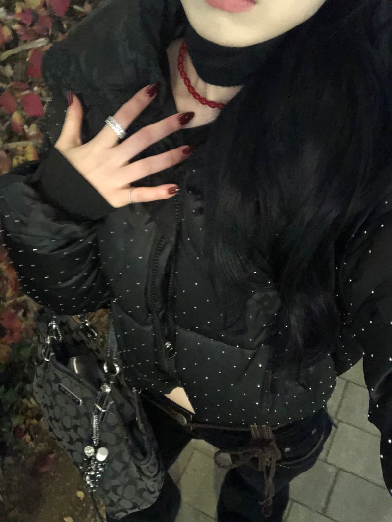 Dot Cubic Puffer Jacket