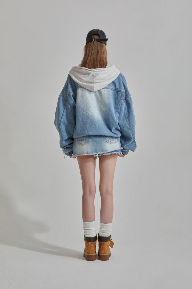 COVER DENIM SKIRT