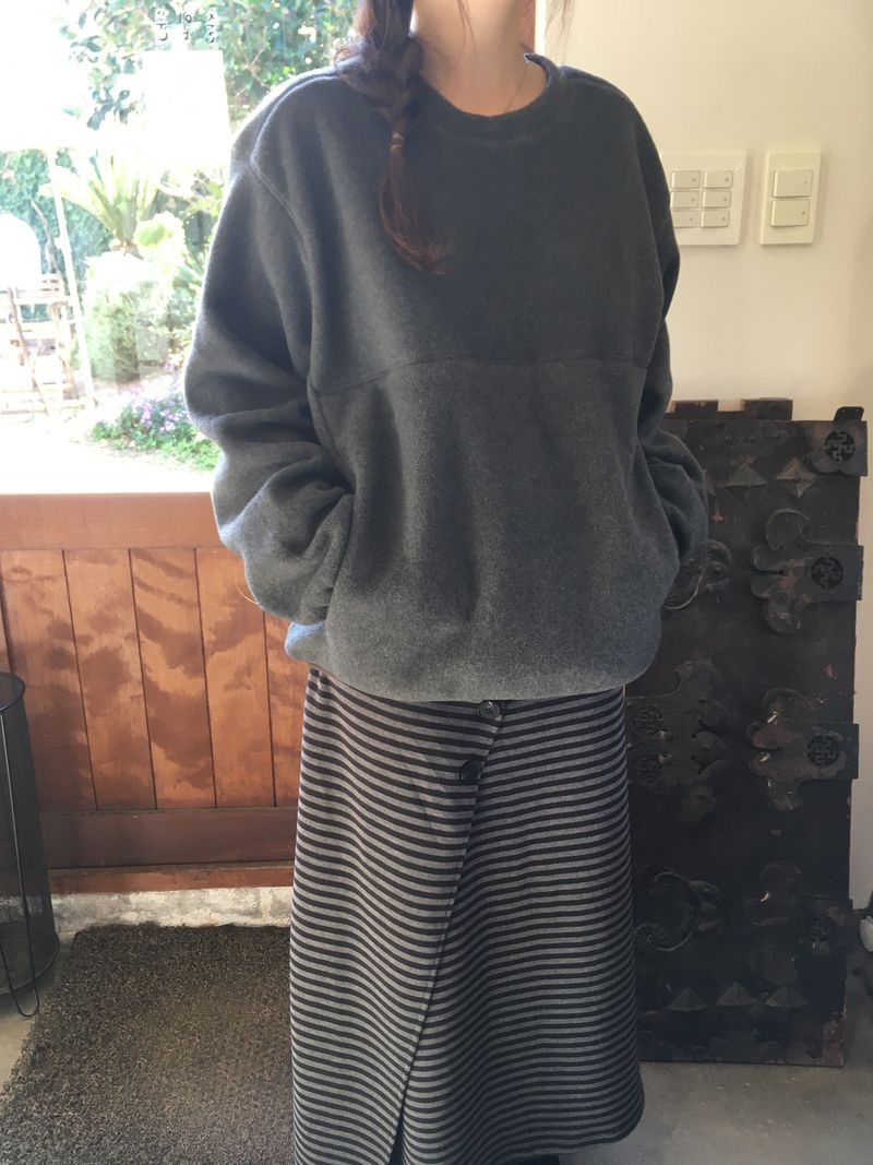 Mod fleece sweatshirt