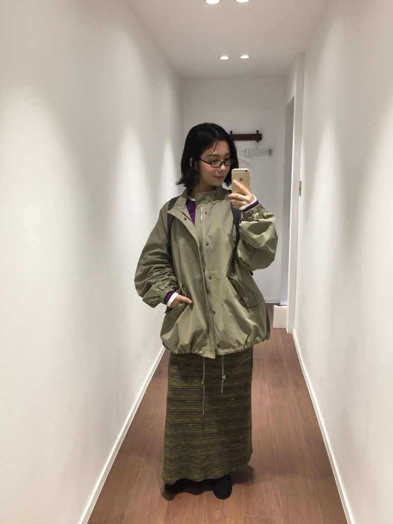 Venti knit long skirt (2color)